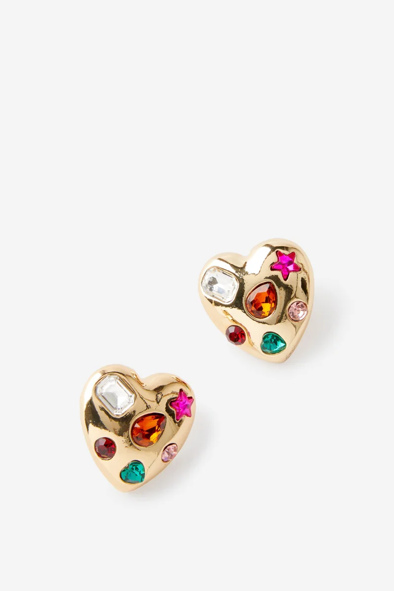 Rubi Mid Charm Earring
